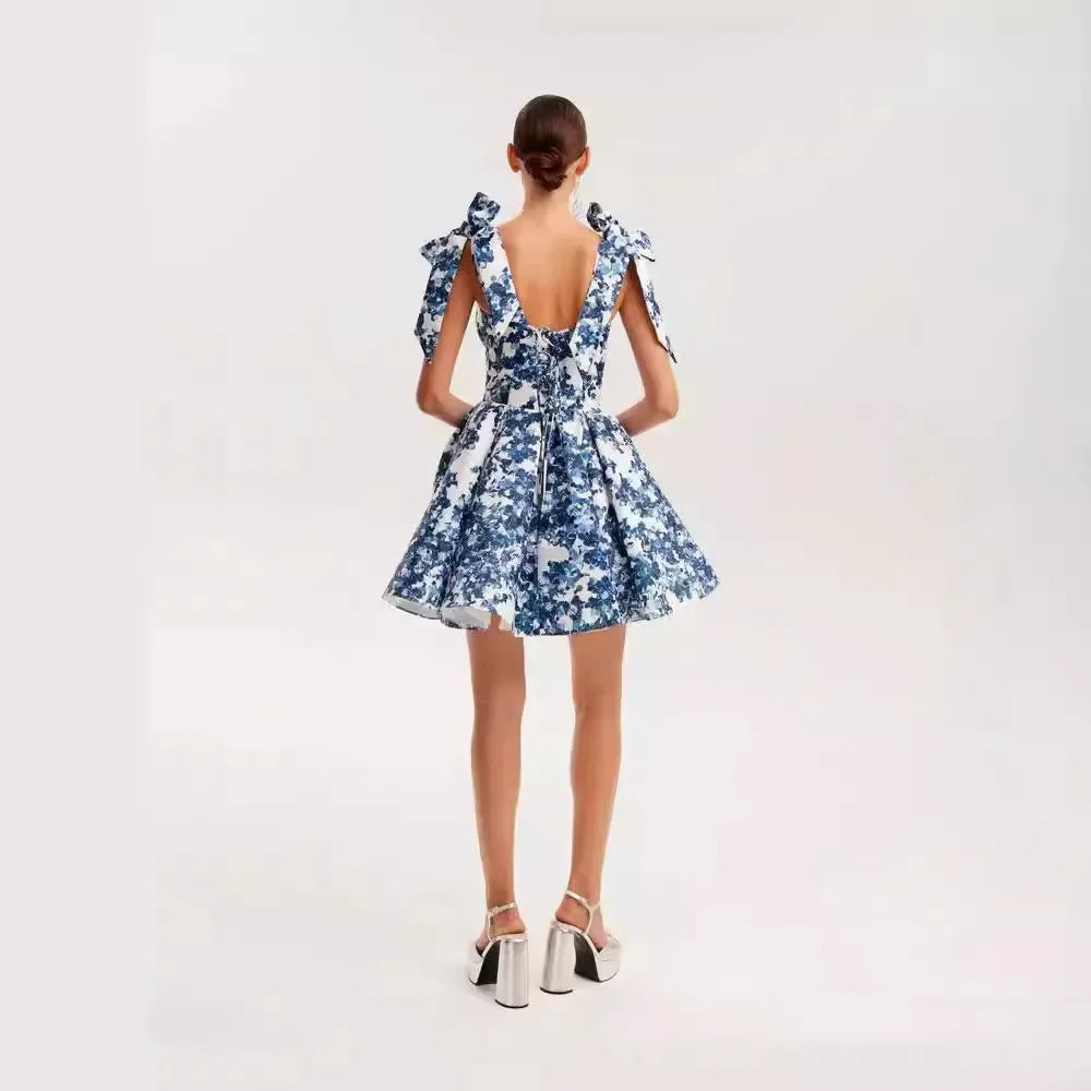 Off-The-Shoulder Evening Dress – Elegant European-Inspired Prom Gown