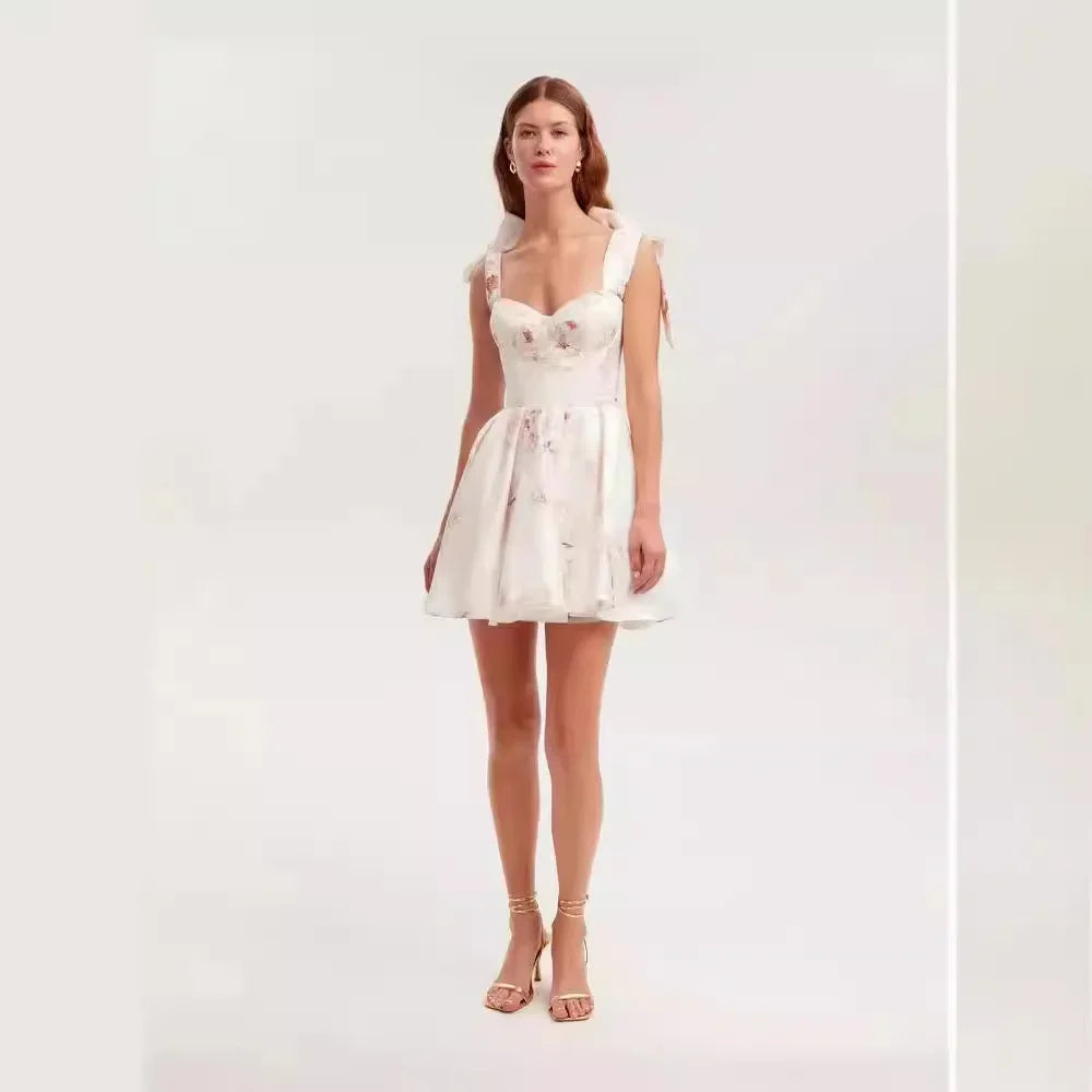 Off-The-Shoulder Evening Dress – Elegant European-Inspired Prom Gown